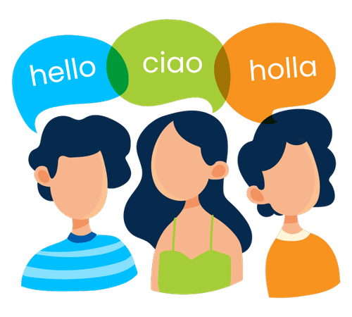 Bilingual Education Illustration
